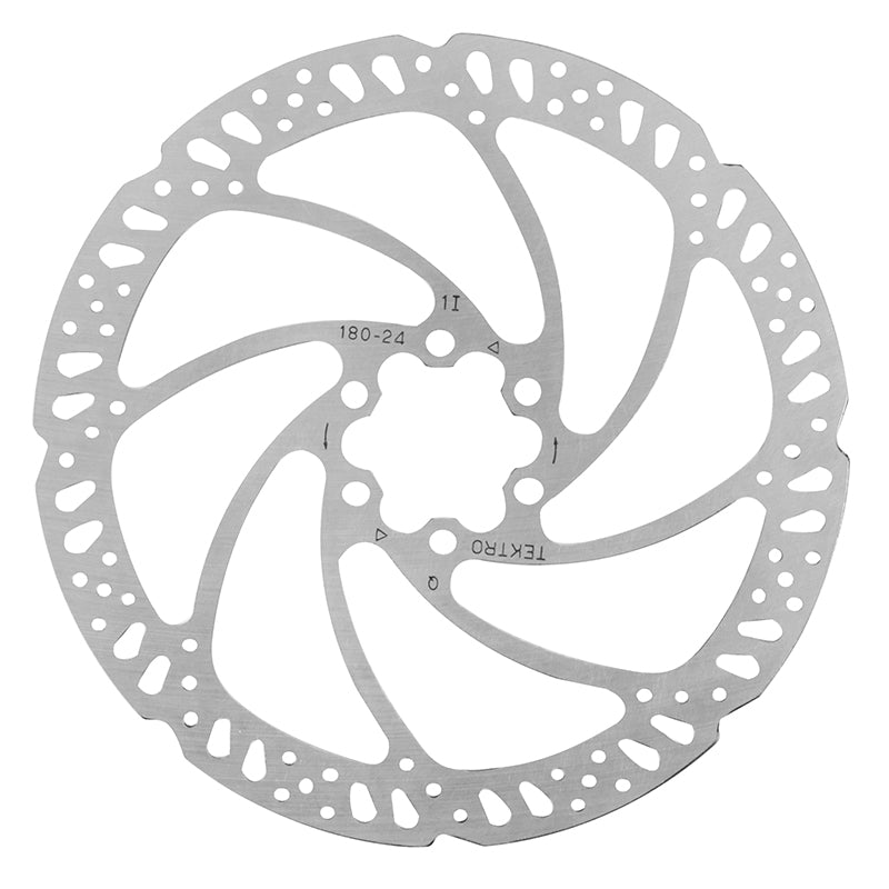 Disque De Frein Route - VTT 6 Trous Tektro 180 mm Argent (Montage Atelier)