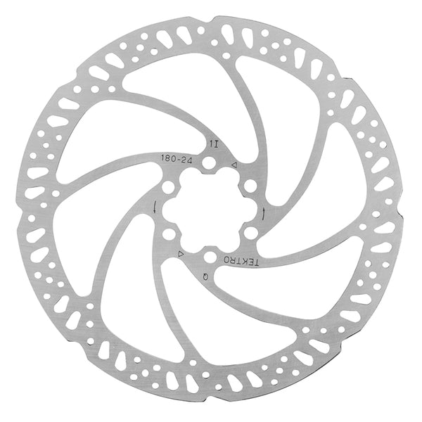 Disque De Frein Route - VTT 6 Trous Tektro 180 mm Argent (Montage Atelier)