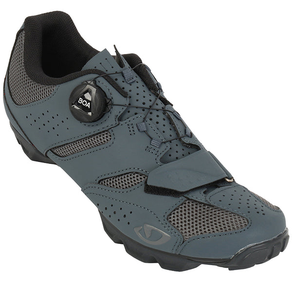 Chaussure VTT Giro Cylinder Ii Noir T42 Fixation Microclip Boa-Velcro Compatible SPD (Paire) (Offre Spéciale)