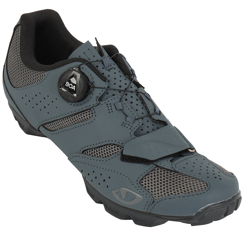 Chaussure VTT Giro Cylinder Ii Noir T42 Fixation Microclip Boa-Velcro Compatible SPD (Paire) (Offre Spéciale)