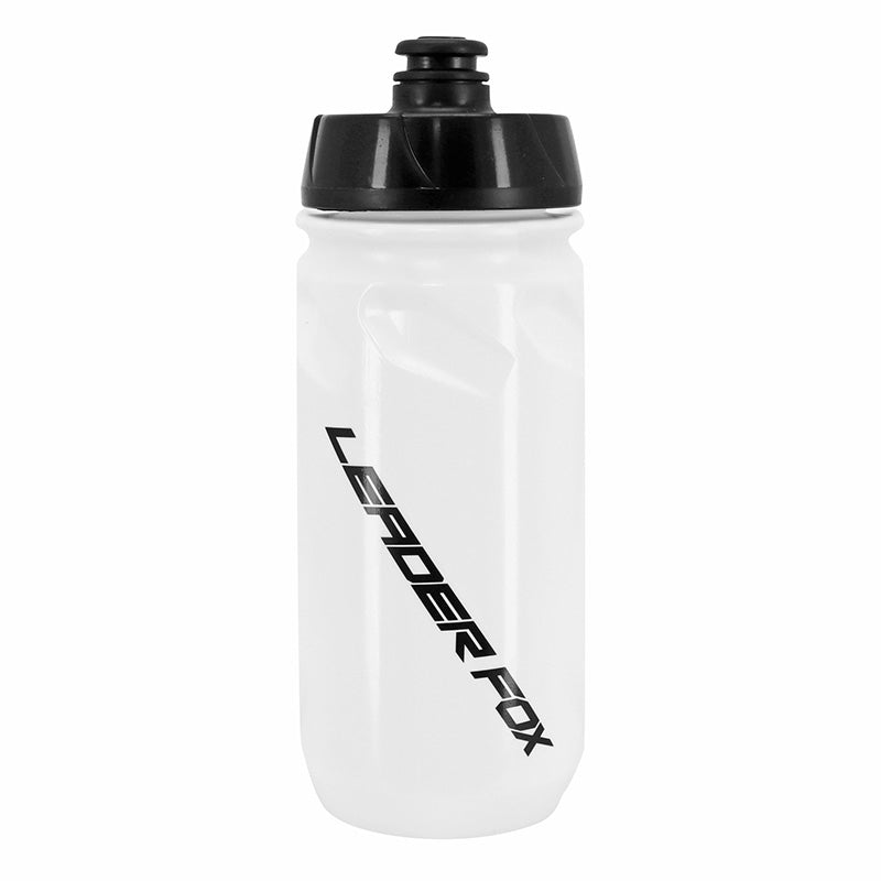 Bidon Leader Fox Blanc Noir 600Ml (Logo Noir) -Acs-