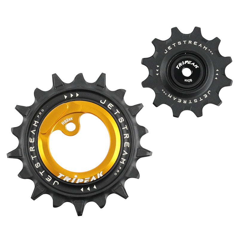 Galet Dérailleur Aopw Tripeak 12-18 Dents Céramique 12X2V. Shimano Dura-Ace R9200 Or (Jeu De 2) (Garantie 4 Ans)