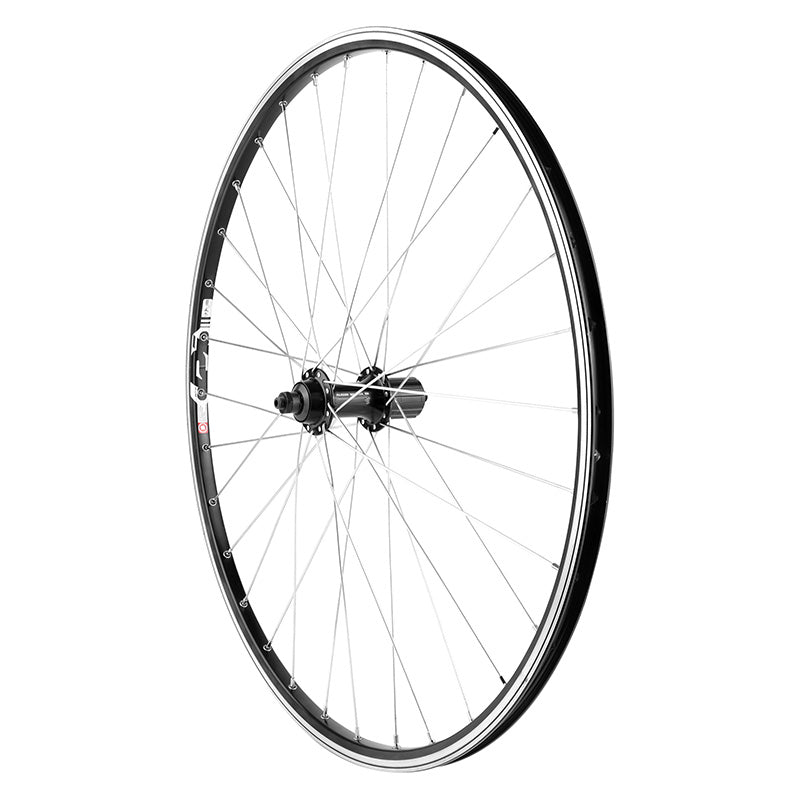 Roue Route Patin Blocage 650X23-25 Arrière Cassette 11-10-9V. Moyeu Shimano Sora Noir (571-13C)