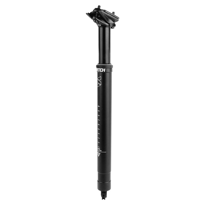 Tige De Selle VTT Télescopique Switch Swl-70 Alu Noir Diam. 31.6 L400 mm (Réglage Par Câble Interne Débattement 70 mm) F