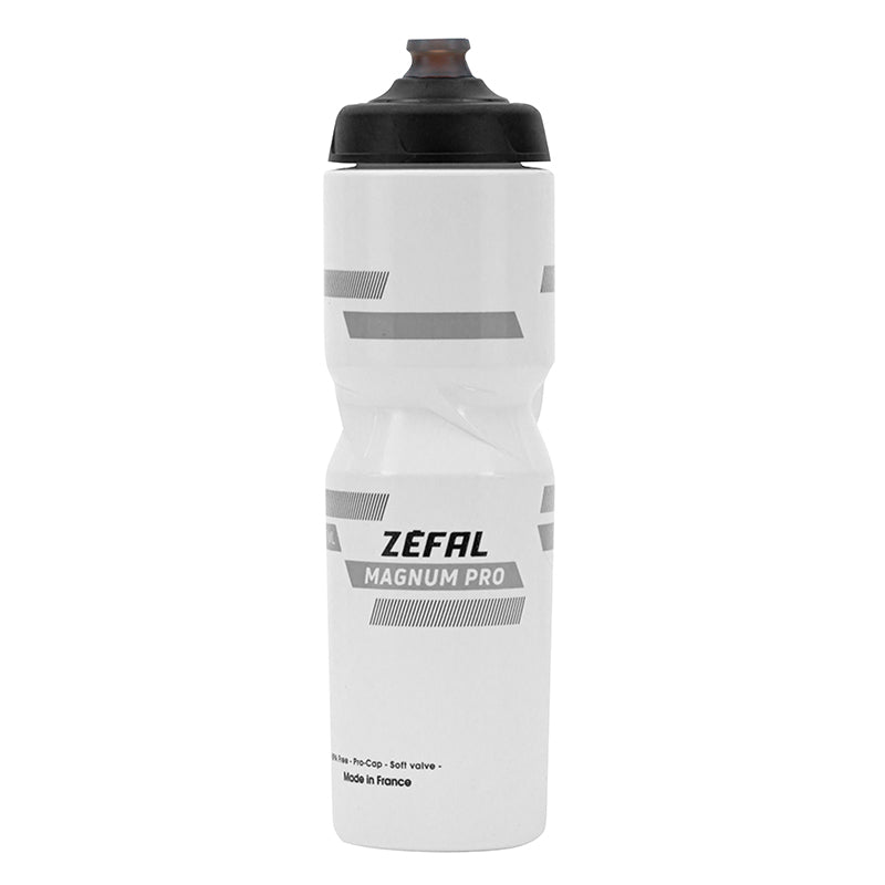 Bidon Zefal Magnum Pro 975Ml Blanc Fume Tetine Pro-Cap (Vissable) (Se Monte Sur Tous Les Porte-Bidons)