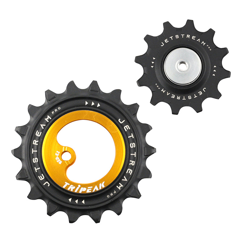 Galet Dérailleur Aopw Tripeak 12-18 Dents Céramique 12X2V. Sram Axs Red E1-Force E1 Or +2024 (Jeu De 2) (Garantie 4 Ans)