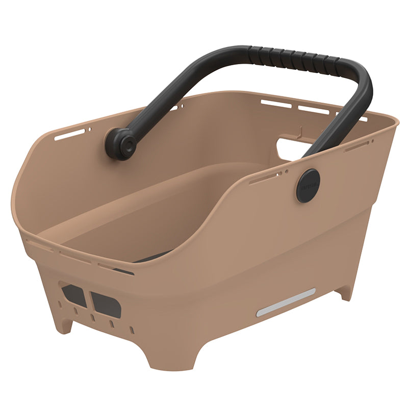 Panier Arrière Synthetique Recycle Cento Neo Mik 2.0 Basil Sable (46X35X25 cm) Compatible Systeme Mik 2.0 (Fixation Incl
