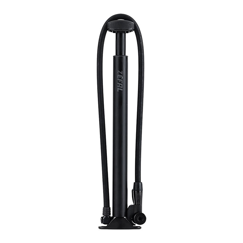Pompe Zefal Adventure Portative Corps Et Support Alu Noir 9Bars Raccord Switch Vp-Vs Avec Accessoires 9 Bars (Longueur 300 mm) -Fixation Cadre-
