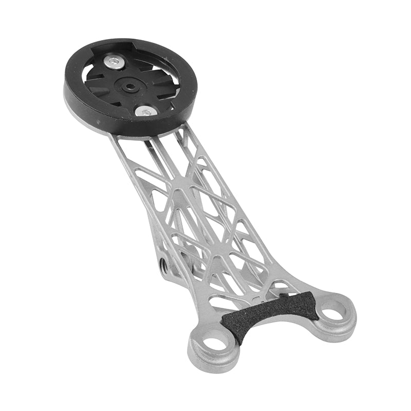 Support Gps - Compteur - Éclairage 3D Titane Fixation Pour Cintre Combo Pinarello Most Compatible Garmin 1050 14.1G (Livre Avec Support Garmin, Bryton, Wahoo) -Newton-