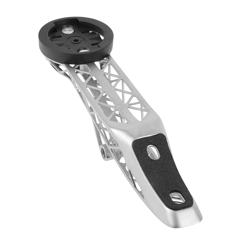 Support Gps - Compteur - Éclairage 3D Titane Fixation Pour Cintre Combo Scott Addict Rc Compatible Garmin 1050 19.7G (Livre Avec Support Garmin, Bryton, Wahoo) -Newton-