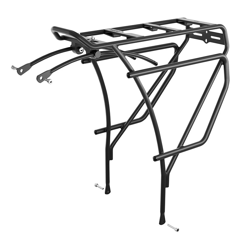 Porte Bagage Vélo Arrière A Tringles Zefal Raider R70 Alu Noir Réglable 26"-27,5"-28"-29" (27Kg Maxi) -Compatible Freins A Disque, Mik, Porte Bebe - Siege Enfant