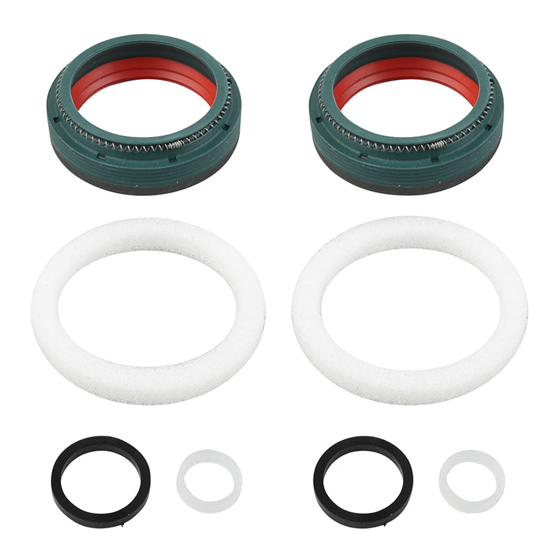 Joint Spi Et Cache Poussiere De Fourche Rockshox 32 mm (Diam Spi 32X41X8 mm) Dual Compound -Skf-
