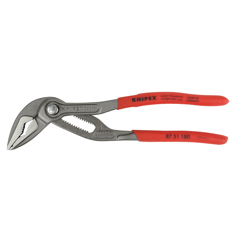 Pince Multi Pro Knipex Cobra Es Ultra Effile 180 mm Gris Antirouille (87 51 180) -Made In Germany-