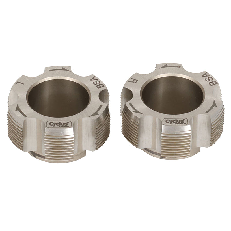 Outil Pro Taraud Boite De Pédalier Cyclus Filetage Anglais - Bsc - 1,37Mmx24 1.37" X 24Tpi (A La Paire Sans Support)