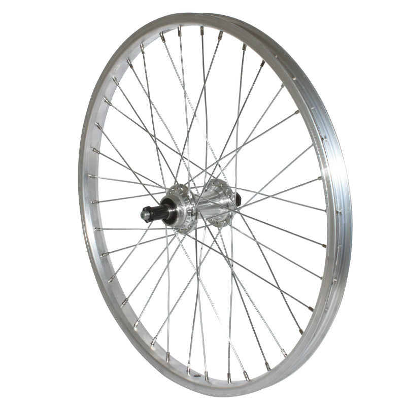 Roue VTT Patin Blocage 20" Alu Arrière Moyeu Alu Roue Libre 6-7V Jante 21C