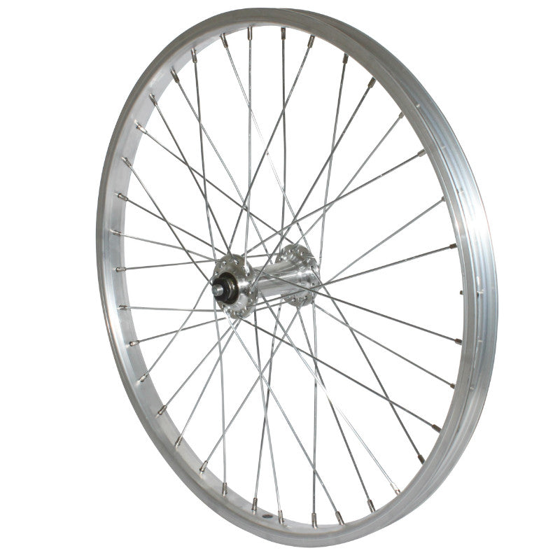 Roue VTT Patin Blocage 20" Alu Avant Moyeu Alu Jante 21C