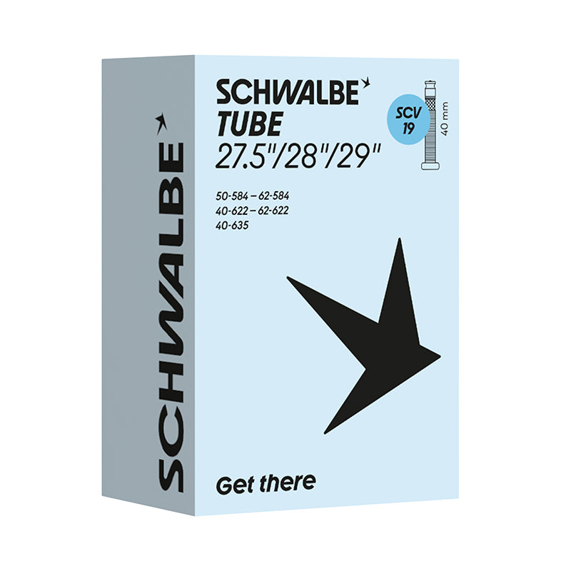 Chambre A Air Vélo 27,5-28-29 X 1.50-2.40 Schwalbe Clik Valve 40 mm (40-62X584-635) (Scv19)
