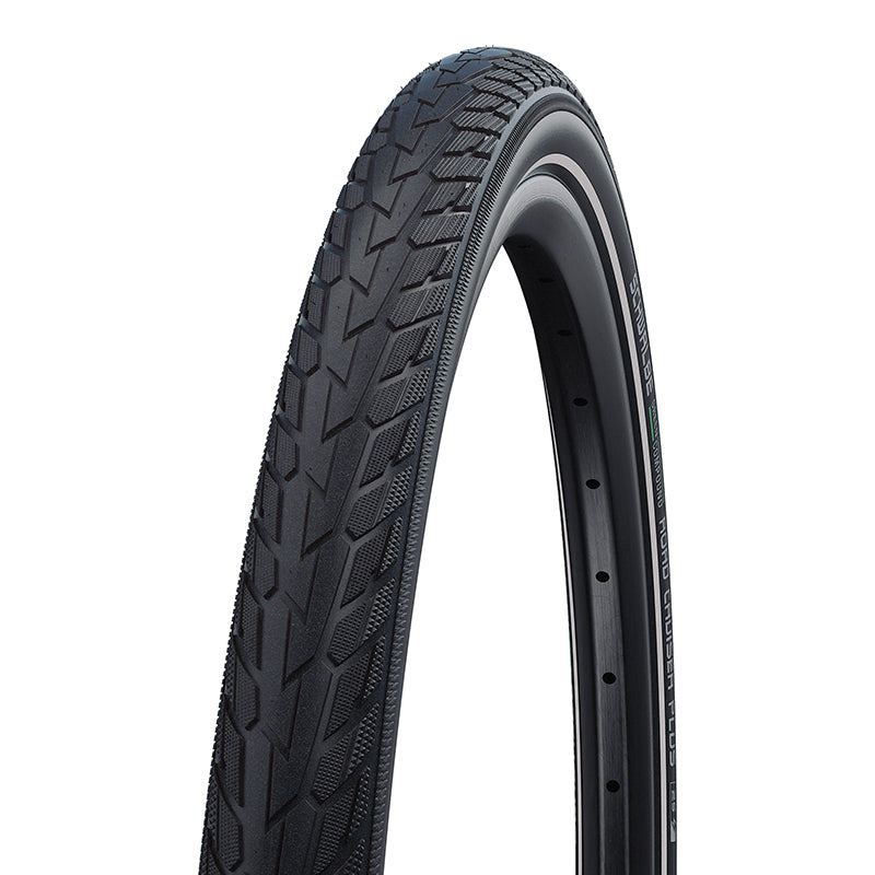 Pneu VTC Urbain 700 X 40 Schwalbe Road Cruiser Plus Hs484 Noir Tr (42-622) Renfort K-Guard Flanc Reflex Compatible VAE