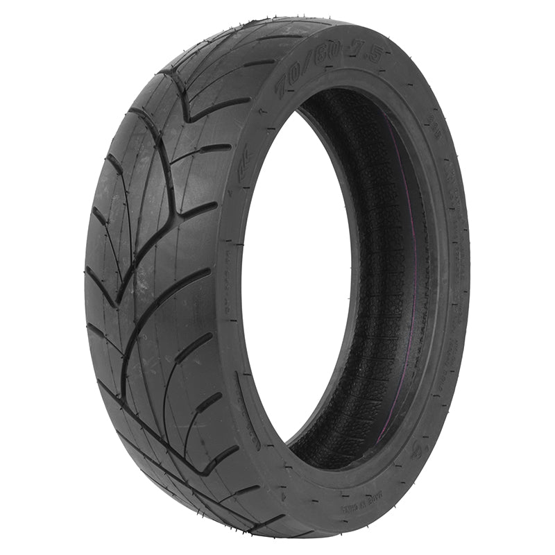 Pneu Trottinette Tubeless 60-70-7.5 Noir -Largeur Intérieur 61 mm