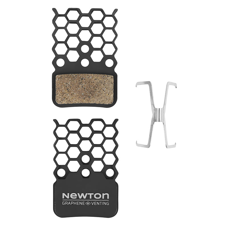 Plaquette De Frein Route Sram Red (Newton Graphene Organic Avec Ailette Refroidisseur) (Paire Sur Carte)