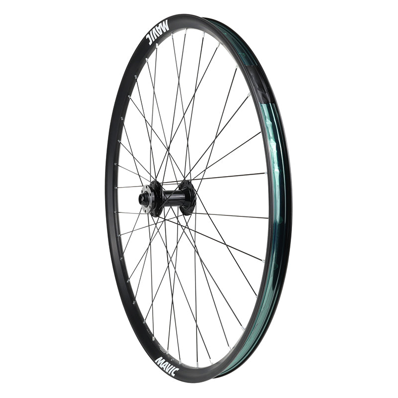 Roue VTT - VAE Disque 29" Mavic E-Access Xr27 Boost Tubeless Ready Avant Axe Traversant 15-110 Disque 6 Trous Noir 32 Ra