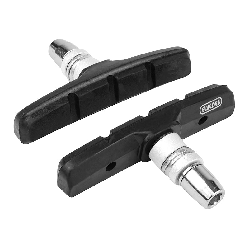Porte Patin Frein VTT V-Brake A Vis Symetrique Elvedes 70 mm Noir (1 Paire)
