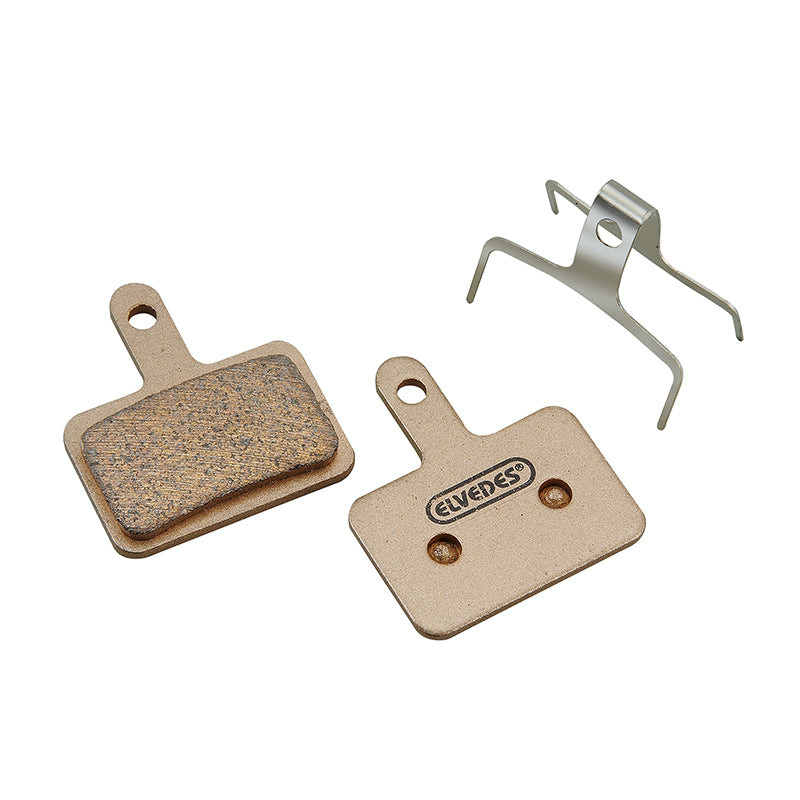 Plaquette De Frein VTT Shimano Deore M525-M515-M475-C501-C601-T615-T675, Acera M3050, Alivio M395-M446-4050, Altus M315-M365-M375, Mt200-400-410-500-Ur-300 (Elvedes Hard Semi-Métal) (Paire Sur Carte)