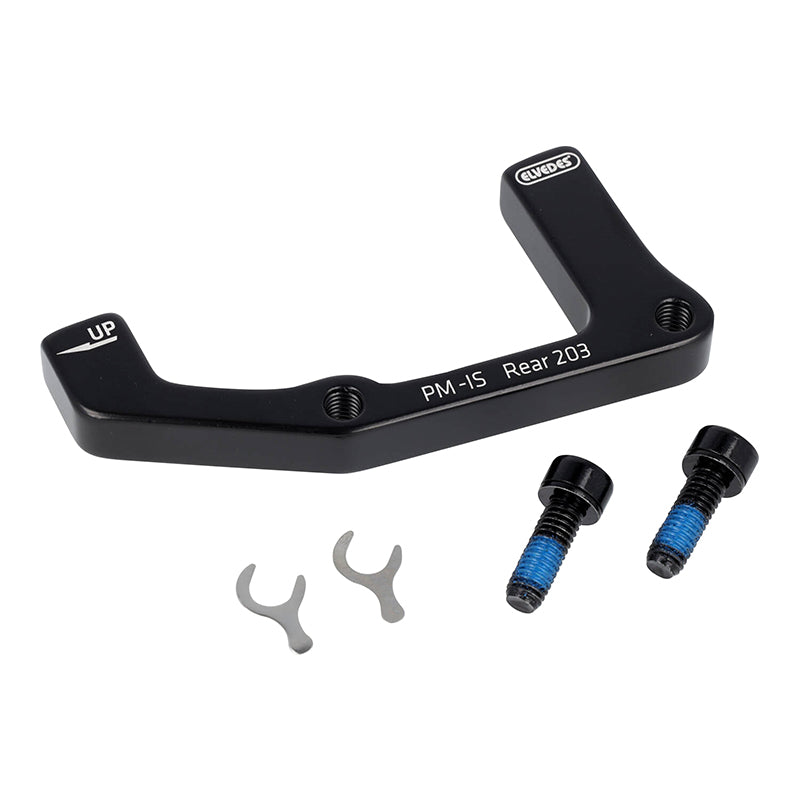 Adaptateur Frein A Disque VTT Arrière Elvedes Disque 203 mm Étrier Post-Mount Sur Cadre International