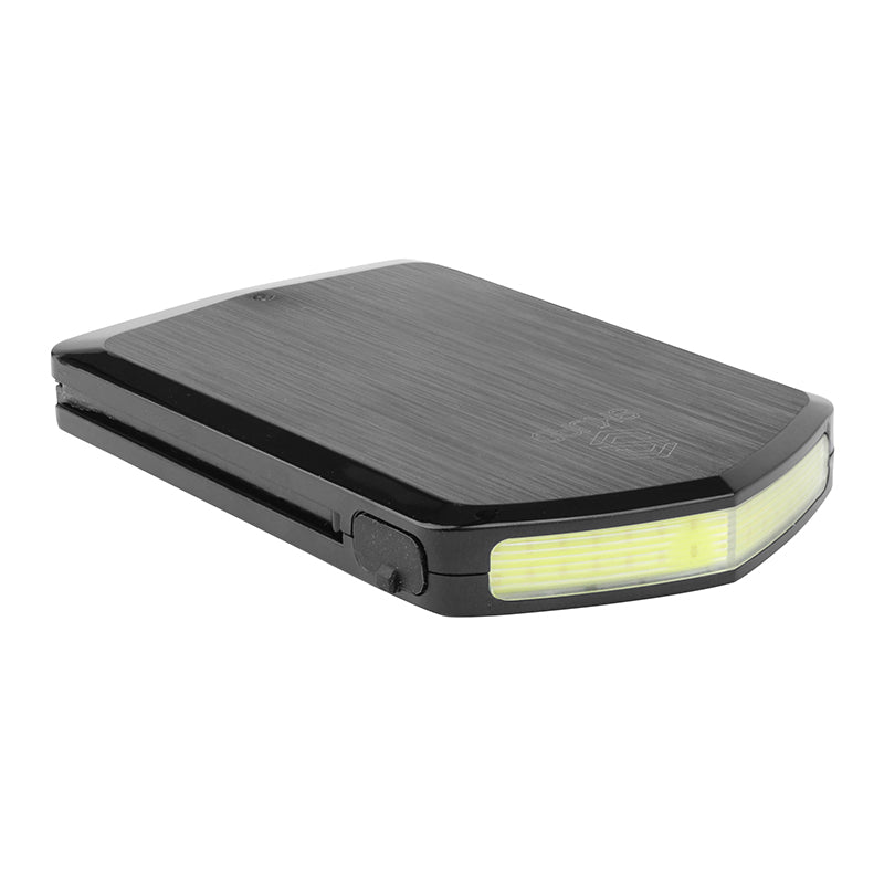 Éclairage Vélo Usb Avant Racelite Sur Cintre 100 Lumen Noir 5 Modes (Fixation Cintre Non Inclus) - Rechargeable Usb