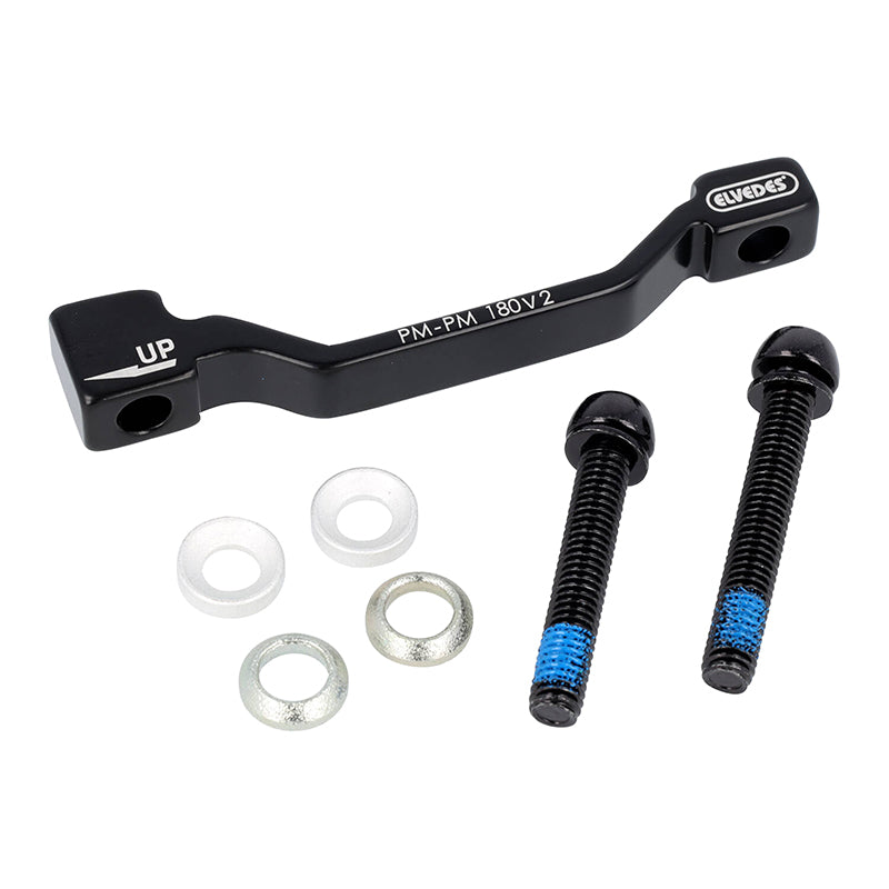 Adaptateur - Rehausse Frein A Disque VTT Post-Mount Avant Elvedes Sur Fourche Étrier 160 mm Pour Disque 180 mm