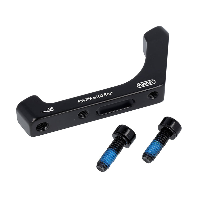 Adaptateur Frein A Disque Route Arrière Elvedes Disque 160 mm Étrier Post-Mount Sur Cadre Flatmount
