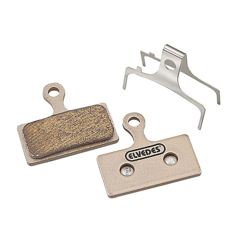 Plaquette De Frein VTT Shimano Xt M8000-M785 - Xtr M9000-M985 Slx M7000-M666-M675 (Elvedes Hard Semi-Métal) (Paire Sur Carte)