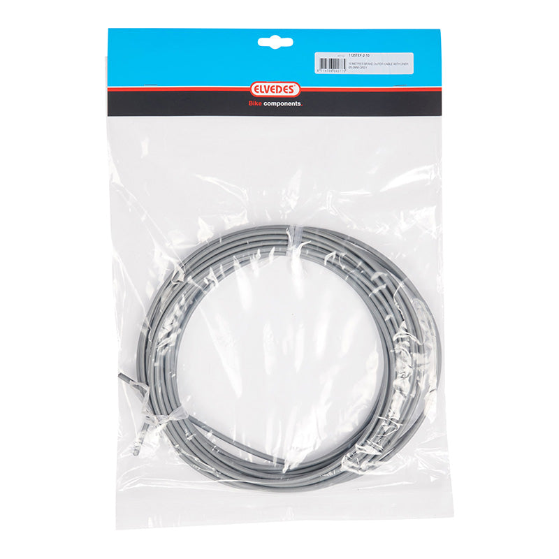 Gaine De Frein Elvedes Gris 4,9 mm (Rouleau De 10M) Avec Liner