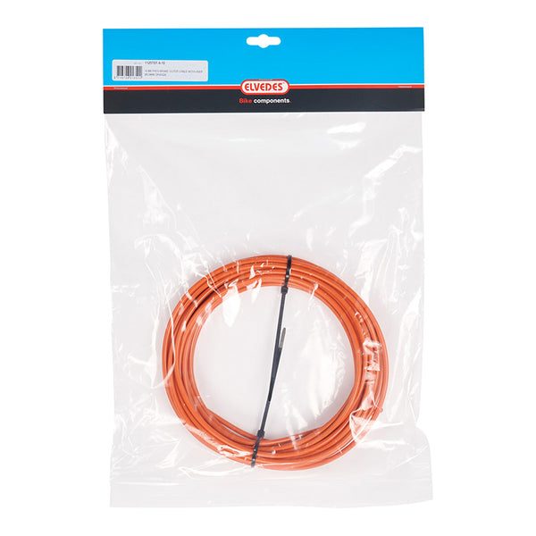 Gaine De Frein Elvedes Orange 4,9 mm (Rouleau De 10M) Avec Liner