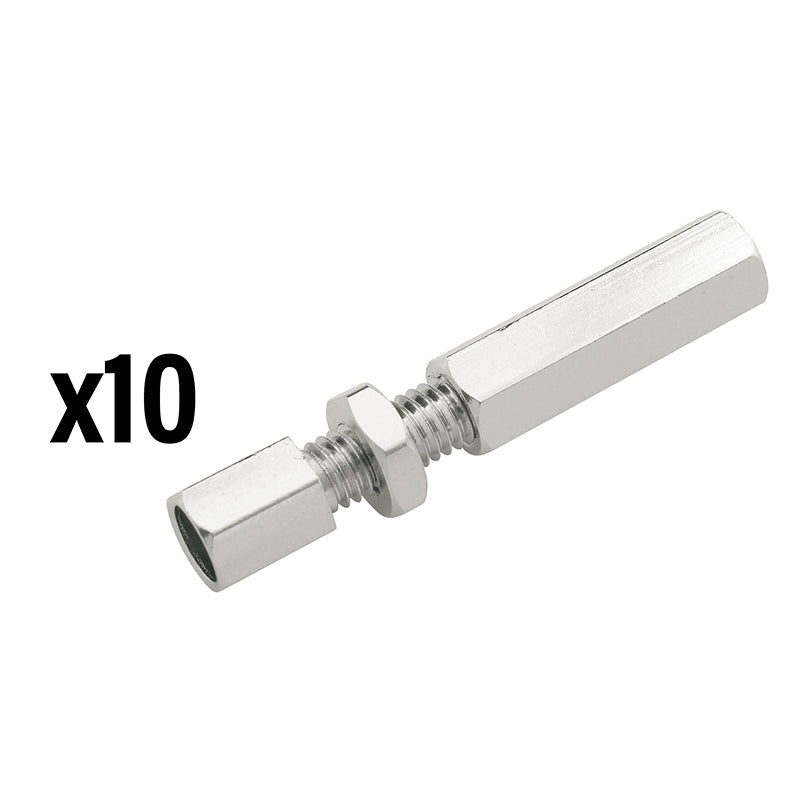 Vis Creuse Tendeur De Câble Vélo M6 (Vendu Par 10) -Elvedes-