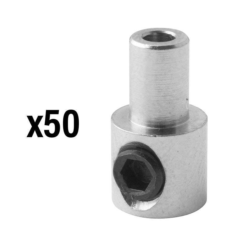 Serre Câble De Frein Diam 8 mm - L 14 mm Laiton (Vendu Par 50) -Elvedes-