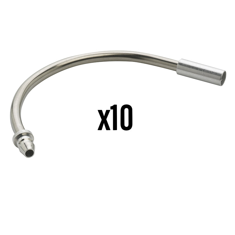 Coudé V-Brake Elvedes 130° INOX (Vendu Par 10)