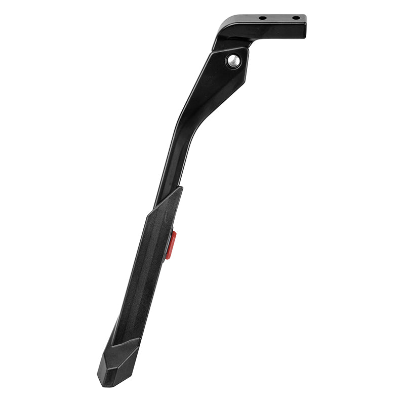 Béquille Vélo Laterale Arrière Newton 24-29'' Noir Réglable Fixation 2 Vis Sur Base Entraxe 26 mm (Fixation A La Vertica