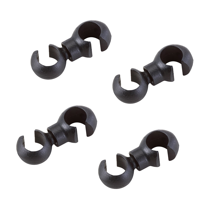Attache Gaine Frein-Dérailleur Elvedes Diam 4,3 mm Noir (Vendu Par 4)