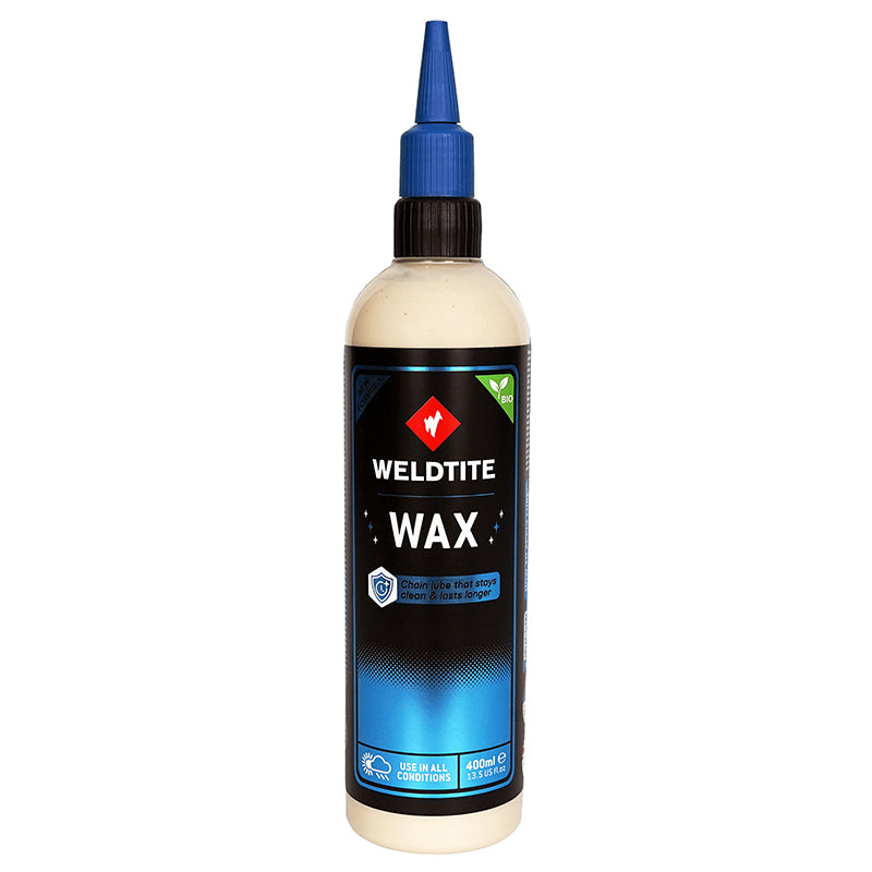 Lubrifiant Vélo Chaîne Weldtite Wax - Cire Seche Biodegradable All Weather Toutes Conditions (400 Ml)