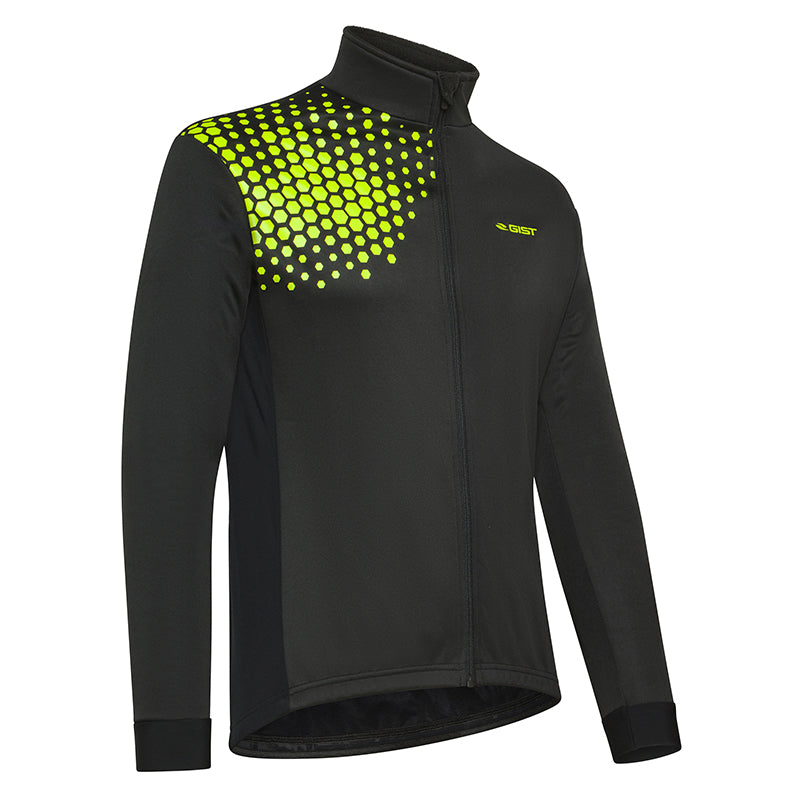 Veste Gist Artik Hiver Noir-Jaune Reflex L