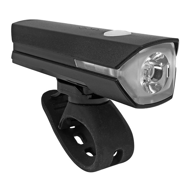 Éclairage Vélo Usb Avant Newton 550 Lumen Mode Fixe Et Clignotant (Autonomie Mode 100% : 1H) (Livre Avec Fixation Cintre) Noir - Rechargeable Usb