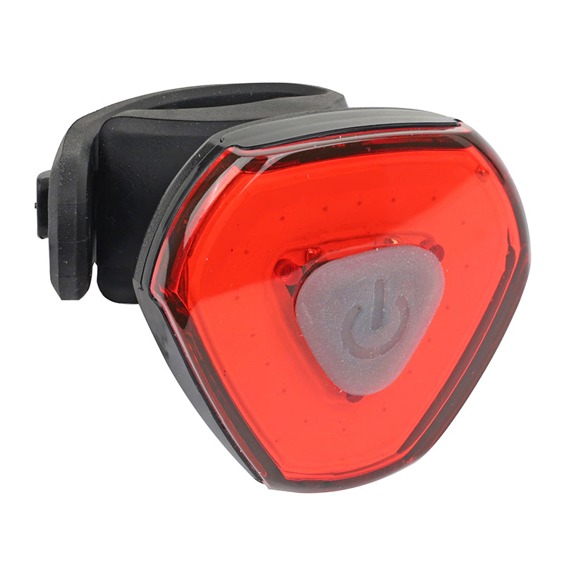 Éclairage Vélo Usb Arrière Newton Leds Sur Tige De Selle Mode Fixe Et Clignotant (Autonomie Mode 100% 1H50) Noir -Rechar