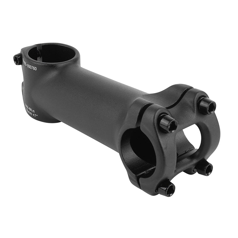 Potence VTT Alu Noir 25,4 L 105 mm Pour Pivot Fourche 1"'1-8 Angle +-- 7°