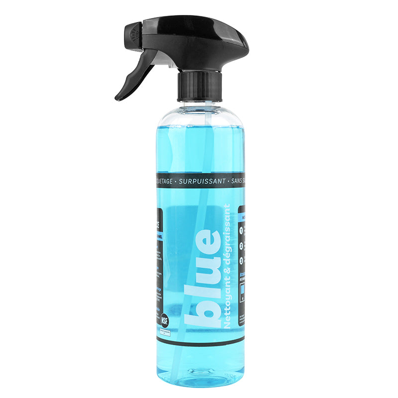 Nettoyant-Dégraissant Blue Professionnelle Multi Usages Rechargeable (Spray 500 Ml)