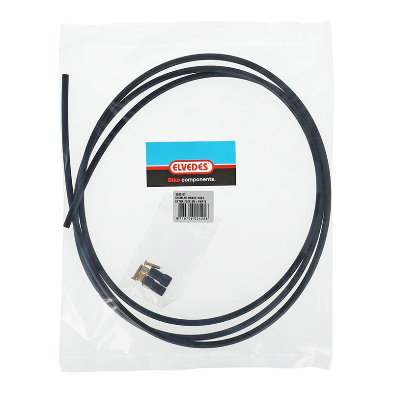 Kit Durite De Remplacement Elvedes Pour Frein Hydraulique Shimano Bh90 Noir 2000 mm