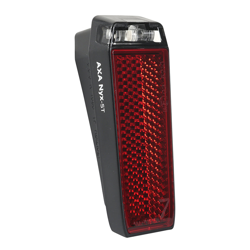 Éclairage Vélo VAE - E-Bike Arrière Sur Garde Boue Axa Nyx Steady 6V. Compatible Dynamo (Éclairage A L'Arret 4 Minutes) - Visible A 400M