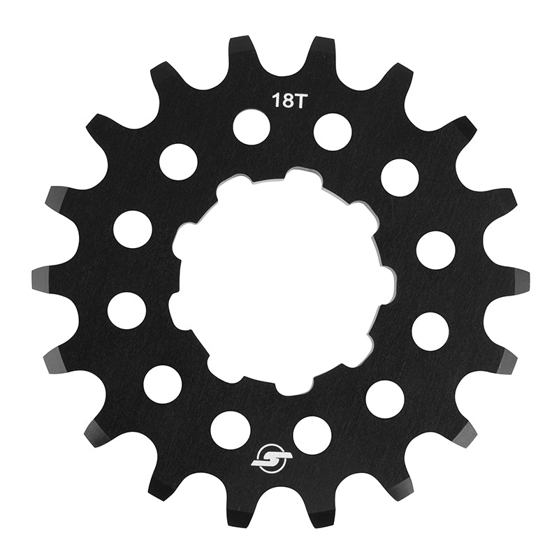 Pignon BMX-City Stronglight 18D. Pour Shimano Hyperglide (Pour Chaîne 3.30 - 2.38)