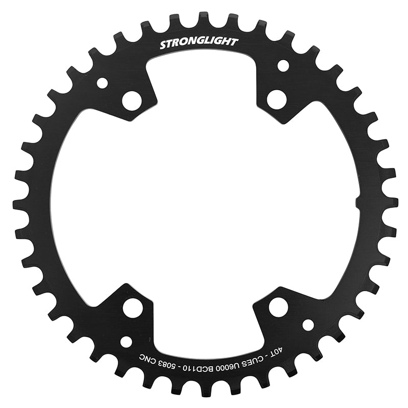 Plateau VTT 4 branches Ø 110 Stronglight Pour Shimano Cues Fc-U6000 40 dents Mono