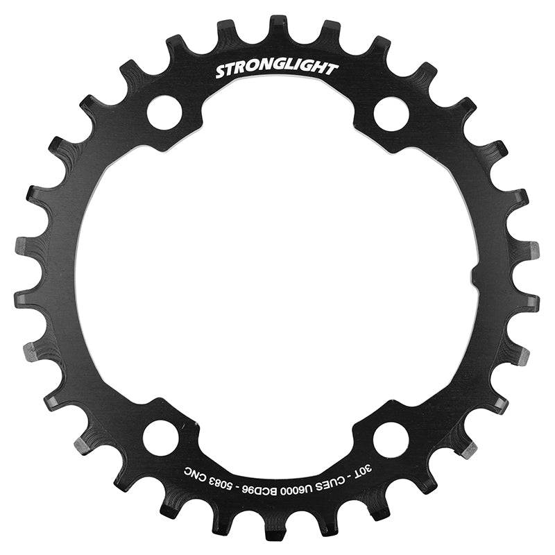 Plateau VTT 4 branches Ø 96 Stronglight Pour Shimano Cues Fc-U6000 30 dents Mono